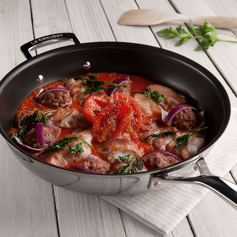 Classic 3-ply Non-Stick Frying Pan, 28cm, Stainless Steel