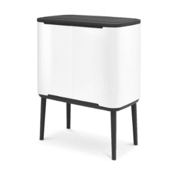 Image showing the Touch Bin, Bo, White, 34 litre product.