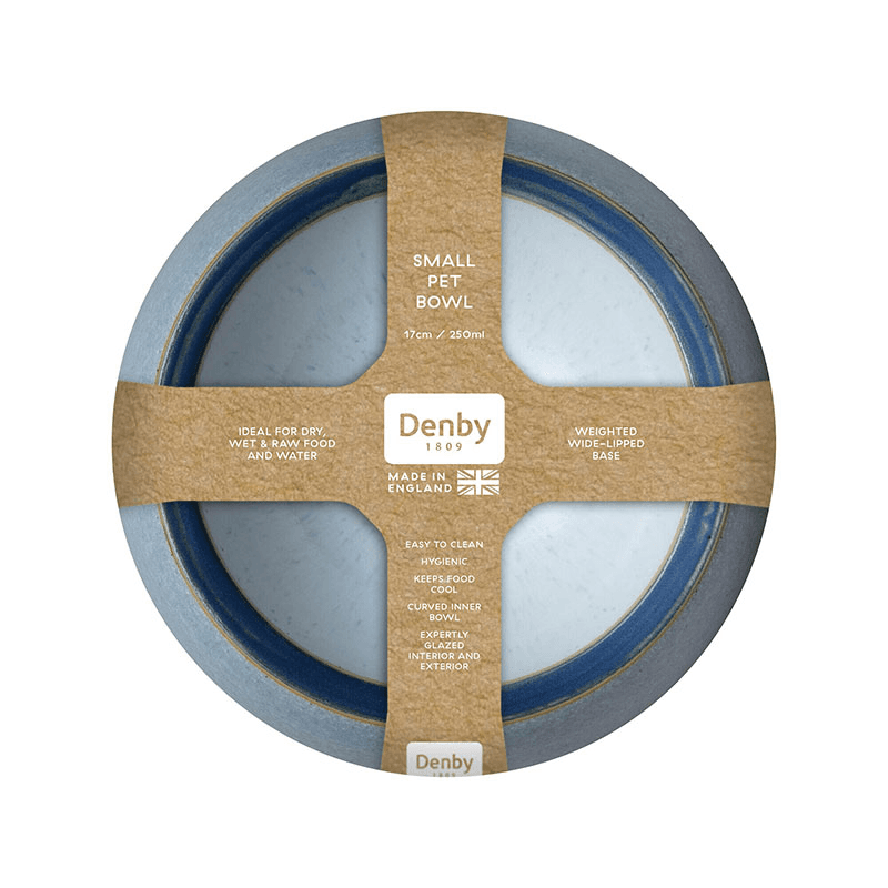 Studio Grey Pet Bowl, D17 x H6cm, Grey