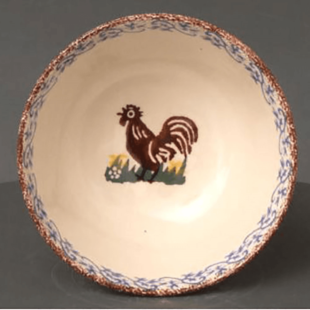 Cock & Hen Cereal bowl, 13.5cm