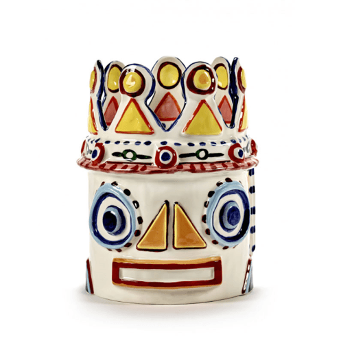 Image showing the Ottolenghi Sicily Vase 02, H34.5cm, Multi product.