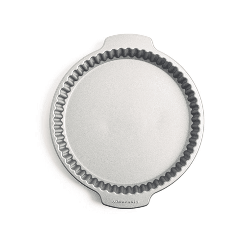 Image showing the Metal Bakeware Quiche Pan, 28cm, Grey product.