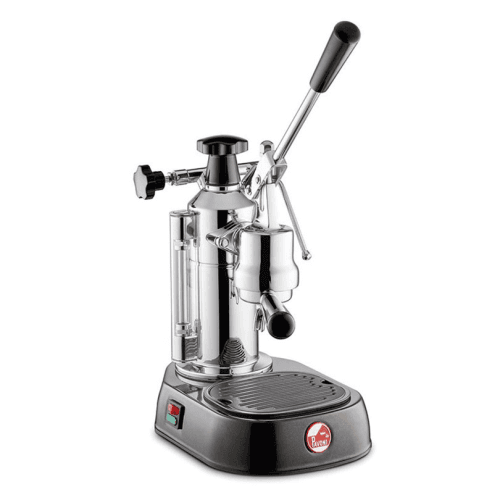 Image showing the Europiccola Coffee Machine, Black/Stainless Steel product.