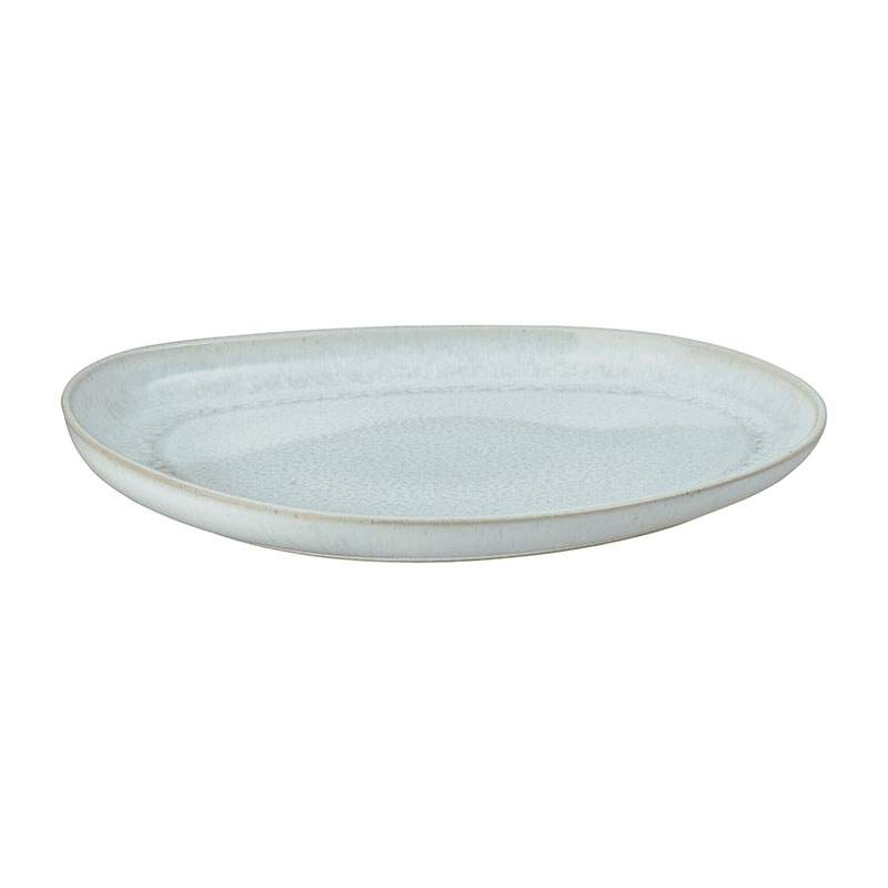 Kiln Green Organic Platter, L30 x W27cm