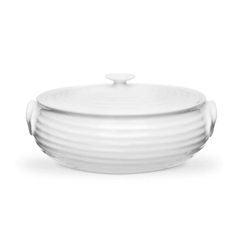 Image showing the Ceramics Small oval casserole, 1.75 litre, White product.