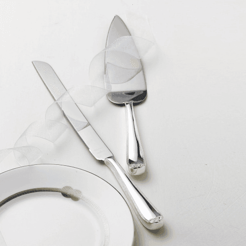 Image showing the Vera Wang - Infinity Cake knife and server product.