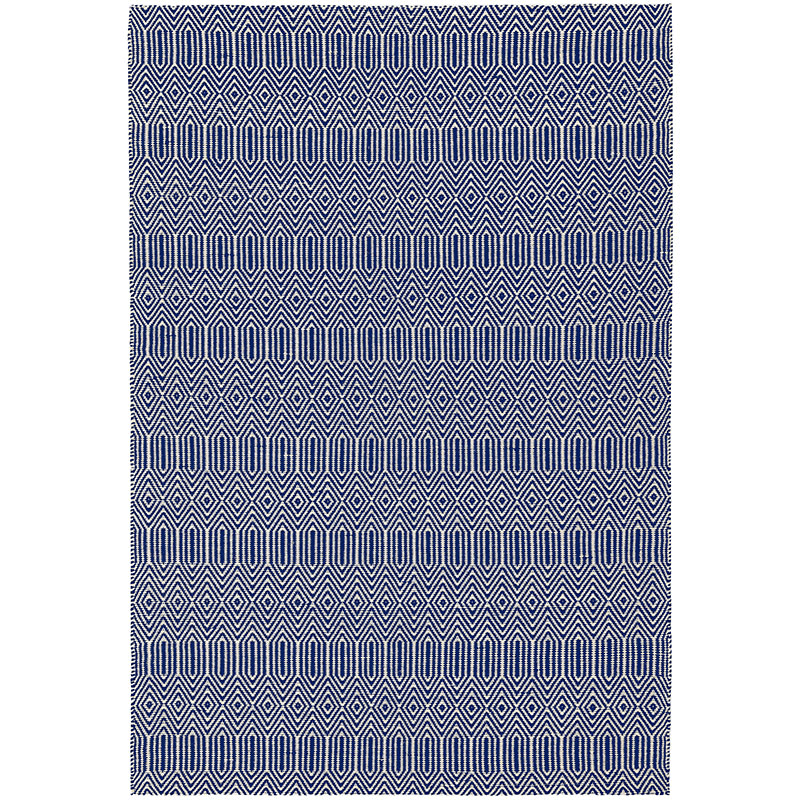 Sloan ethnic flatweave runner, 160 x 230cm, Blue