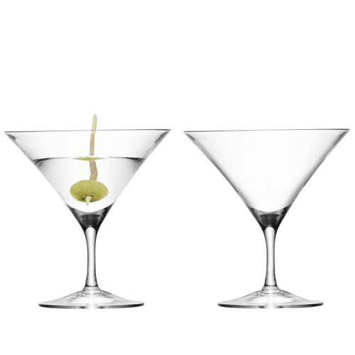 Image showing the Bar Martini Glasses Set of 2, 180ml, Clear product.