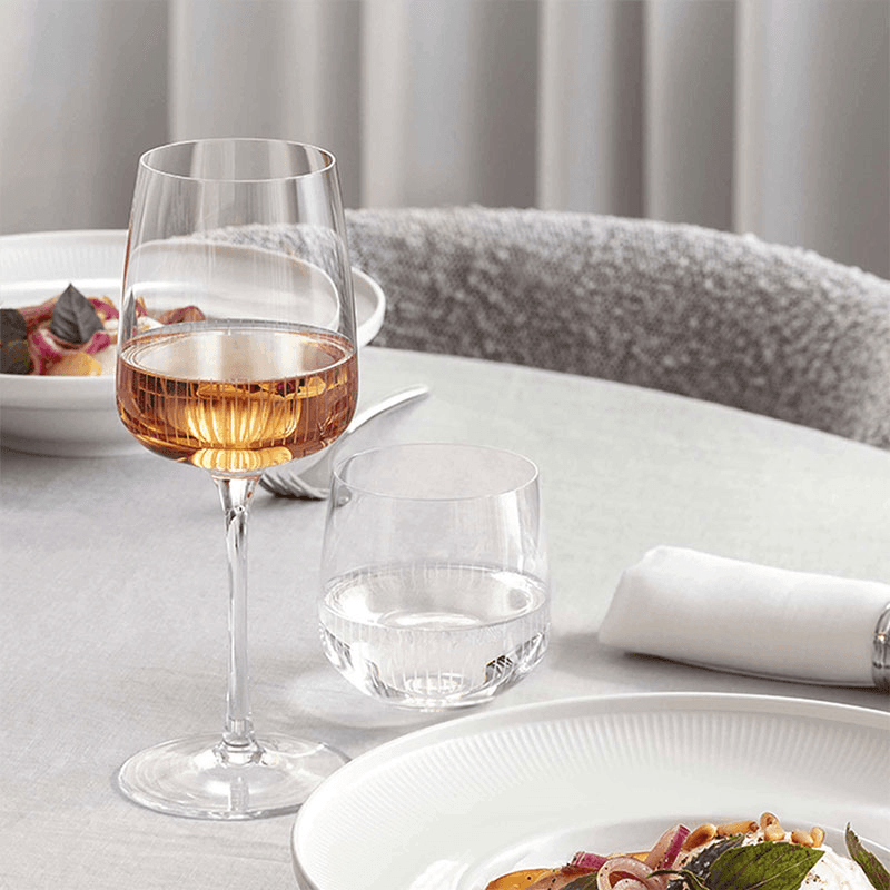 Afina Set of 4 White Wine Glasses, 125ml