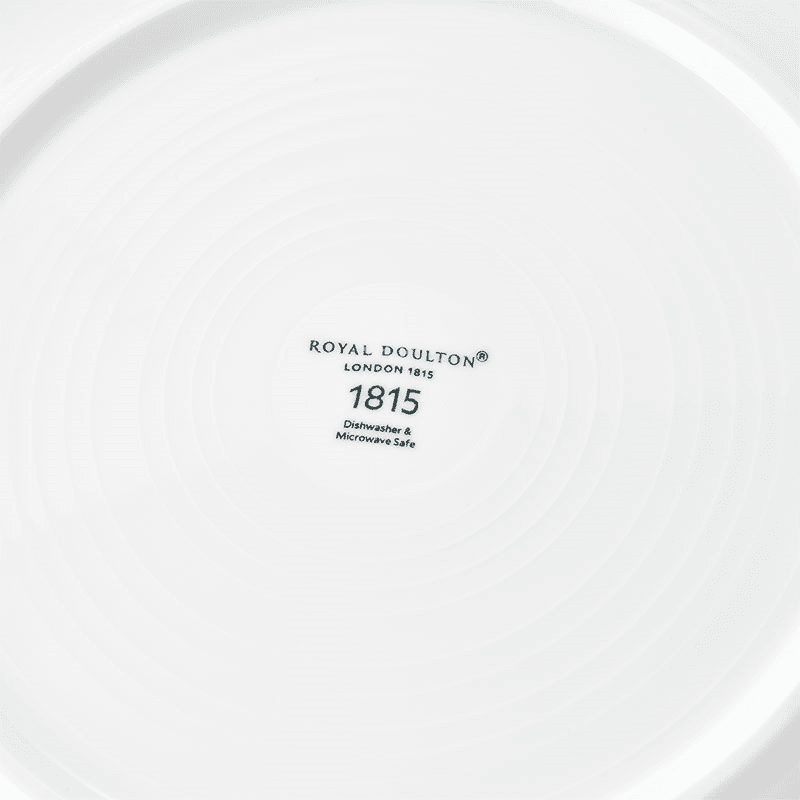 Pure Dinner Plates Set of 4, D28cm, White