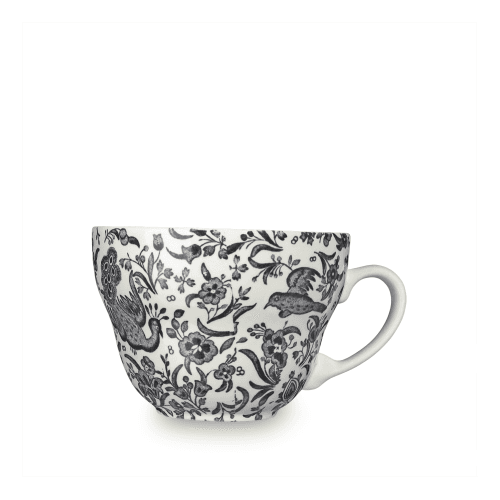 Image showing the Regal Peacock Breakfast Cup, 420ml, Black product.