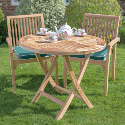 Image showing the Jasmin Round Folding Table, D120cm product.