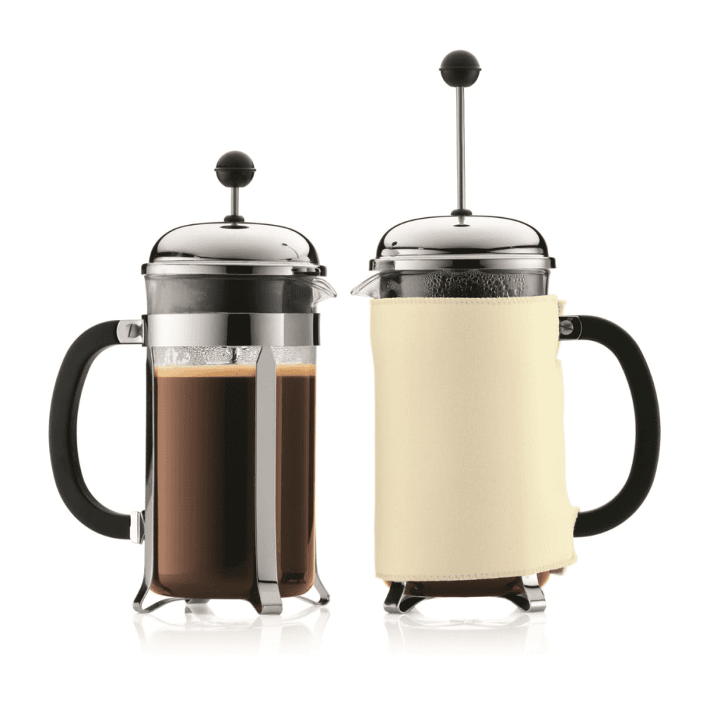 Chambord 8 cup coffee maker, 1 litre, Shiny