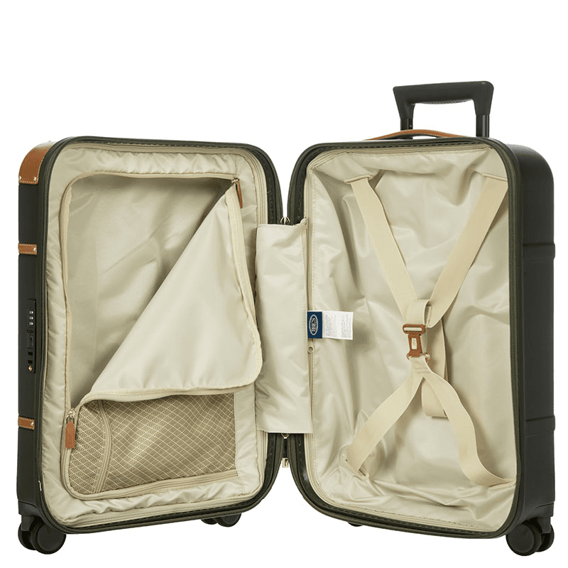 Bellagio Carry-On Suitcase, H55 x L38 x W23cm, Olive