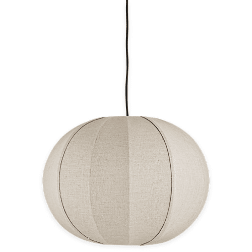 Image showing the Orisa Linen Lampshade, H32cm, Off White product.
