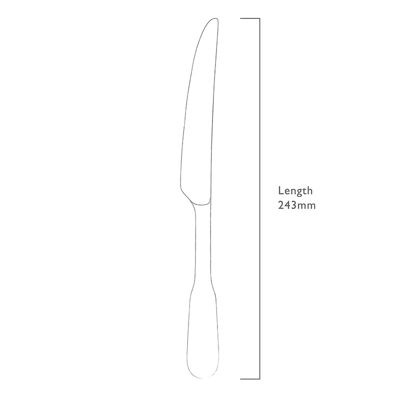 Fiddle Vintage Vintage 4 Piece Steak Knife Set, Stainless Steel