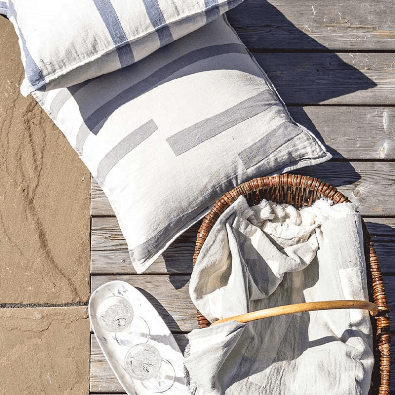 Lyme Grass Cushion Cover, 50cm x 50cm, Grey