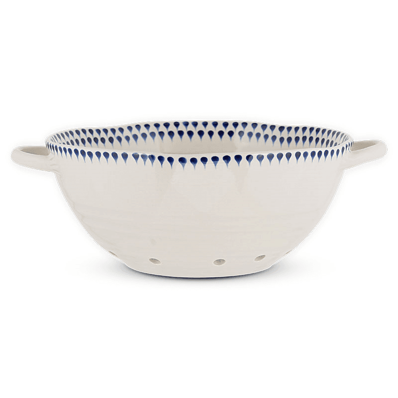 Indigo Drop Colander, D30cm