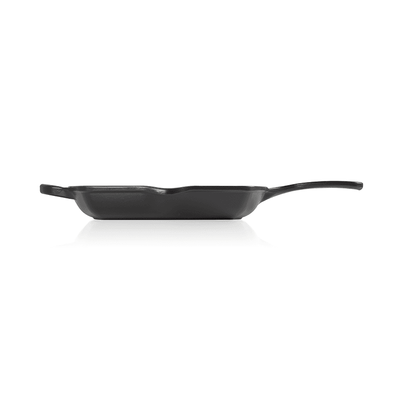 Signature Cast Iron Square grillit, 26cm, Satin Black