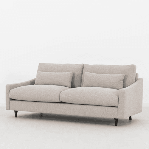 Image showing the Model 07 Linen 3 Seater Sofa, Pumice product.