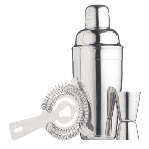 Image showing the 3 Piece Cocktail Set, Stainless Steel product.