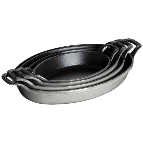 Image showing the Stackable dish, 24cm, Graphite Grey product.