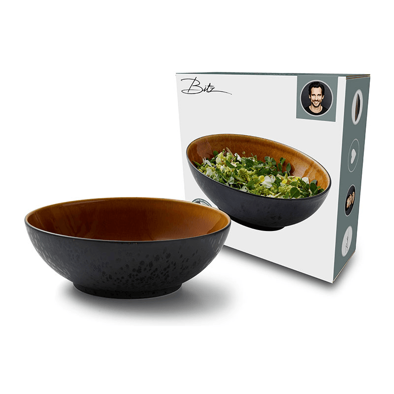 Gastro Salad Bowl, D30cm, Amber