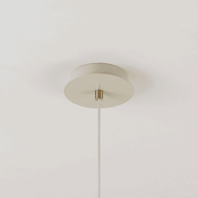 Cone Pendant Light, H189cm, Sand
