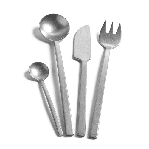 Image showing the La Mère 24 Piece Cutlery Set, Mirror Stone product.