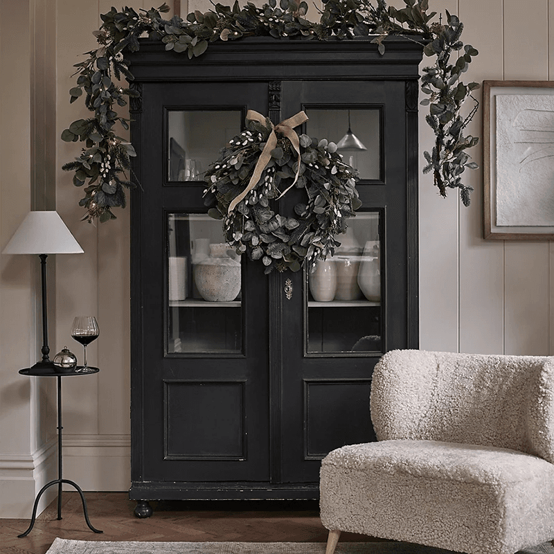 Marton Side Table, H62cm, Black
