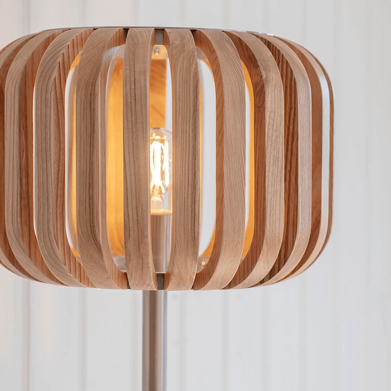 Kingston Floor Lamp, H162cm, Ash
