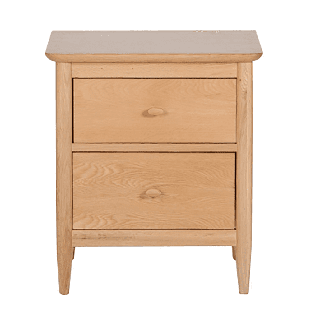 Teramo Bedside cabinet, H60 x W53 x D47cm, Natural
