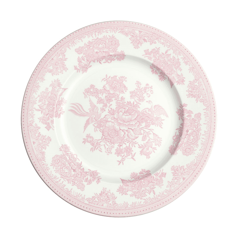 Asiatic Pheasants Plate, D25cm, Pink