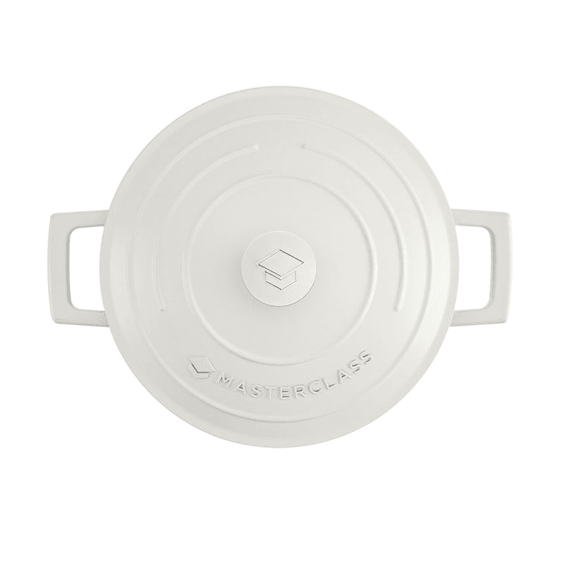 Cast Aluminium Casserole Dish, 2.5L, Cream