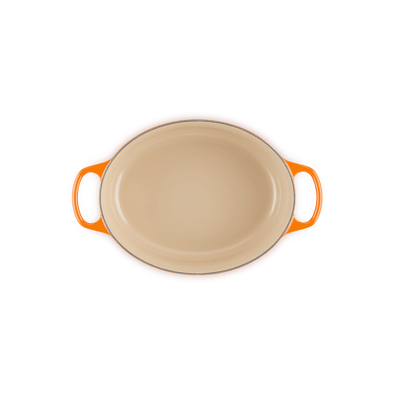 Signature Cast Iron Oval Casserole, 31cm, Volcanic