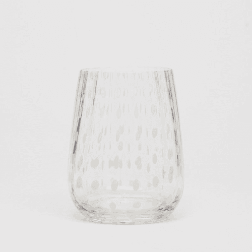 Image showing the Speckled Set of 4 Tumblers, 365ml, Clear product.