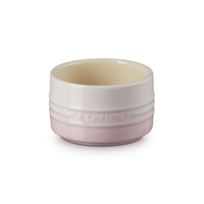 Stoneware Stackable ramekin, 8cm - 200ml, Shell Pink