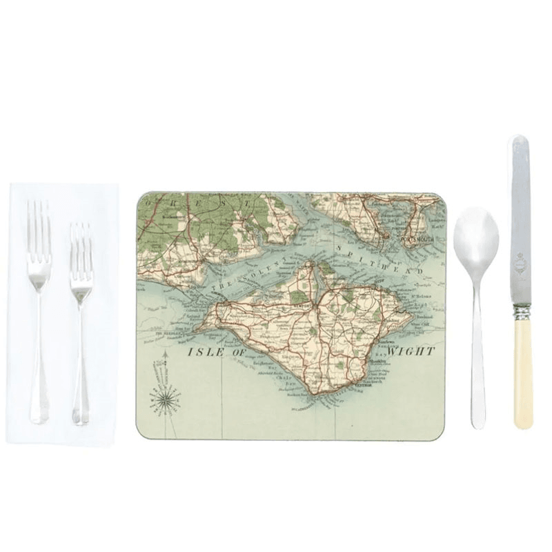 Personalised Set of 8 Rectangular Placemats Voucher, 29 x 21.5cm