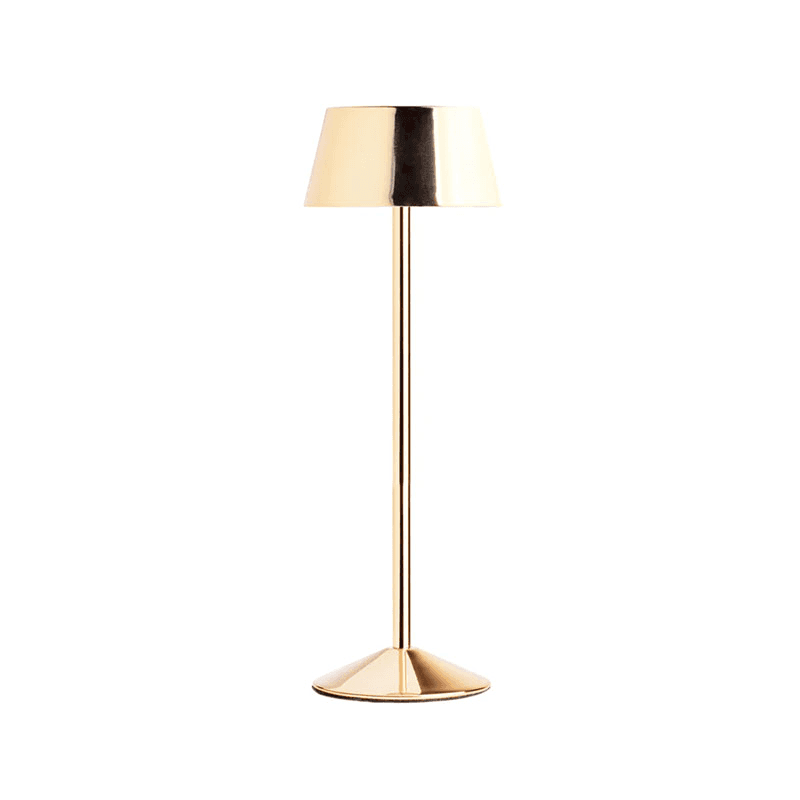 Scoon Rechargable Lamp, H32cm, Gloss Brass