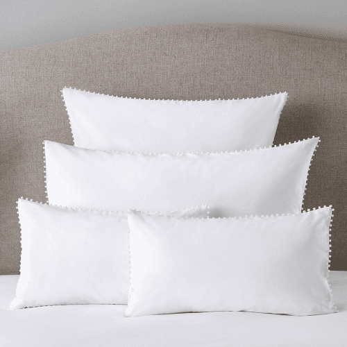 Image showing the Avignon - 200 Thread Count Square housewife pillowcase, White product.