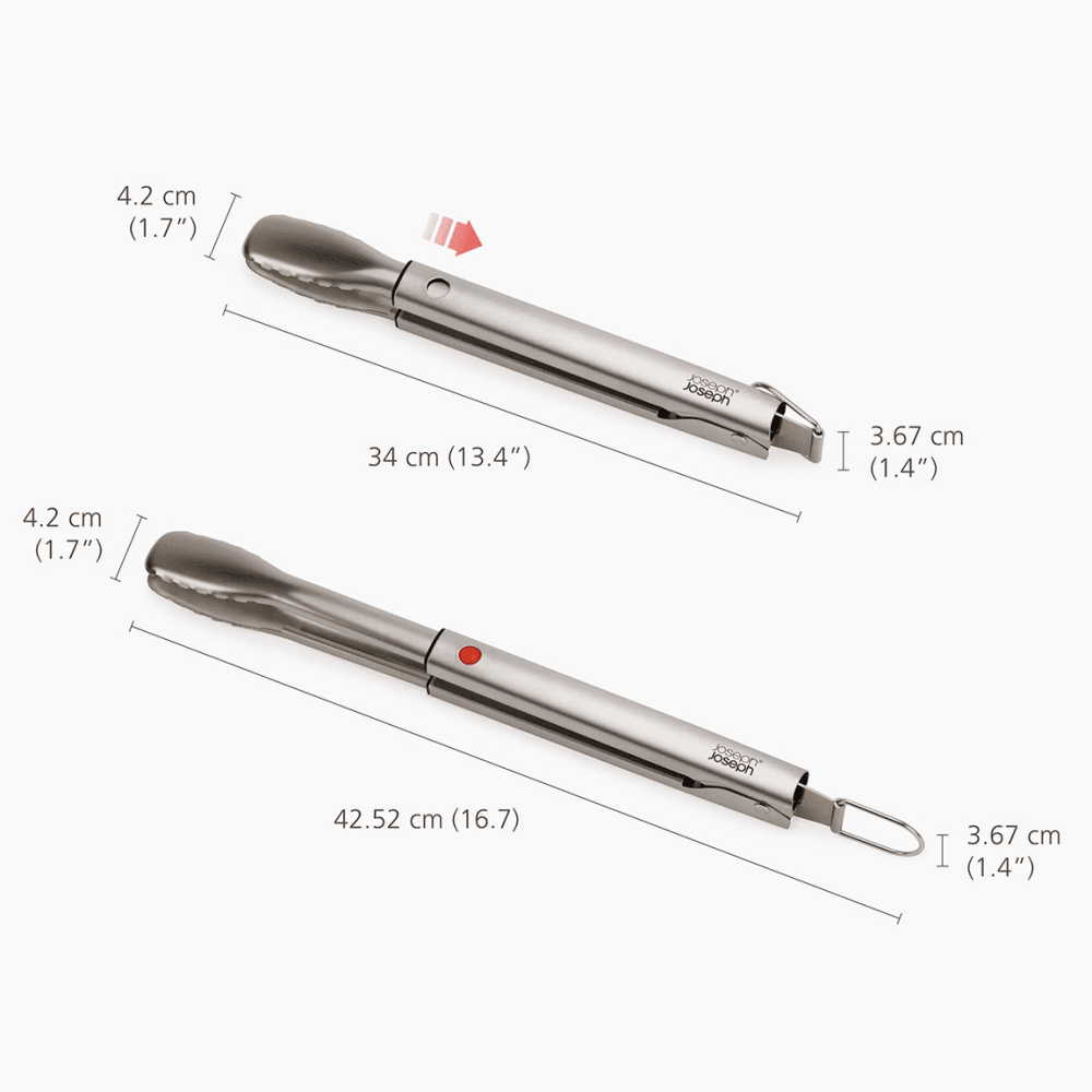 GrillOut 2 Piece BBQ Set, Stainless Steel