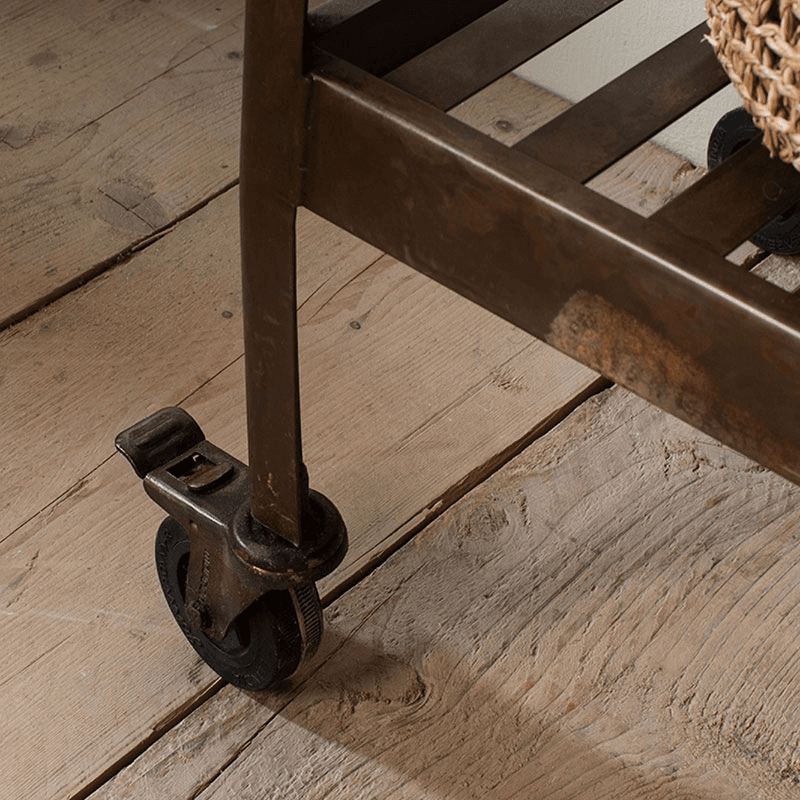 Umi Iron Shelf, H170 x W120cm, Rust