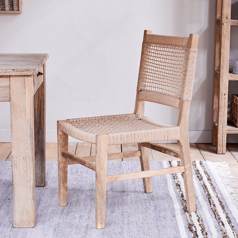 Aamani Dining Chair, Mango Wood