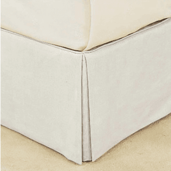 Image showing the Double valance, Oatmeal 100% Cotton product.