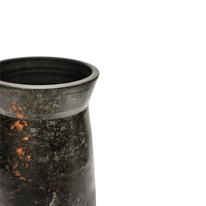 Kew Eclectic Orangery Handthrown Vase, D20cm, Bronze