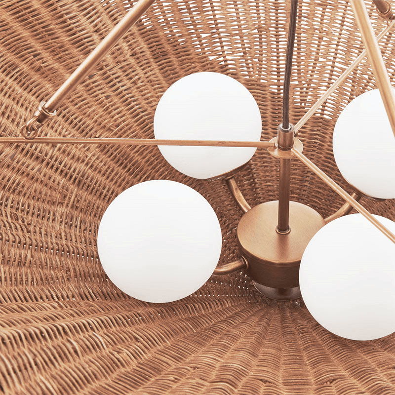 Athena Chandelier, Brown
