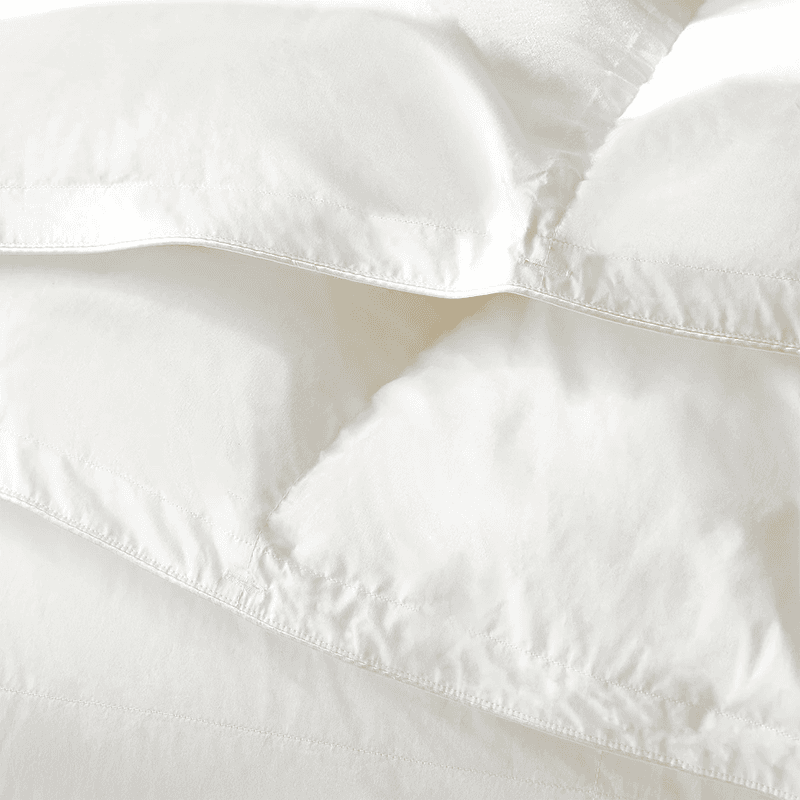 Muscovy Double Duck Down Duvet, 13.5 Tog, White
