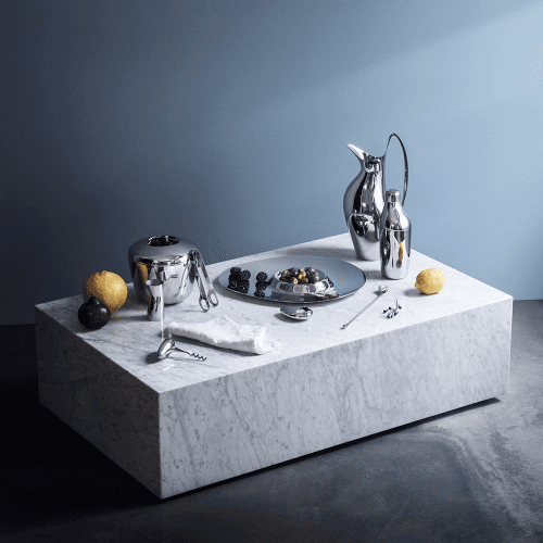 Image showing the Sky Ice bucket with tongs, 1.5 x 17cm, Mirror Stainless Steel product.