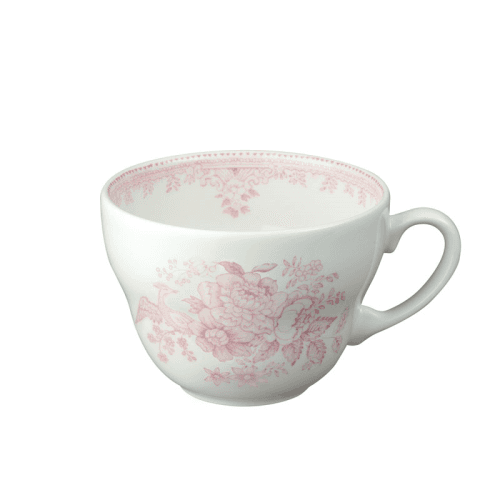 Image showing the Asiatic Pheasants Breakfast Cup, 420ml, Pink product.