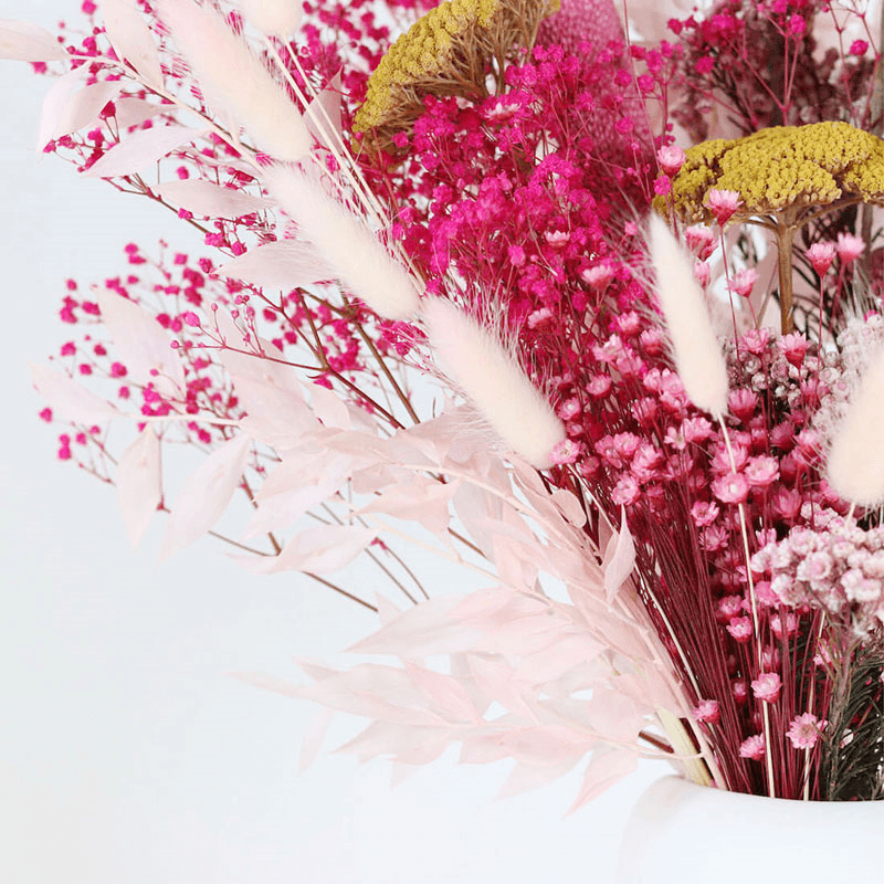 Hand-Tied Large Bouquet, Pink, Bonbon